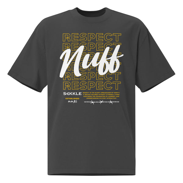 Nuff Respect II Oversized Faded T-Shirt